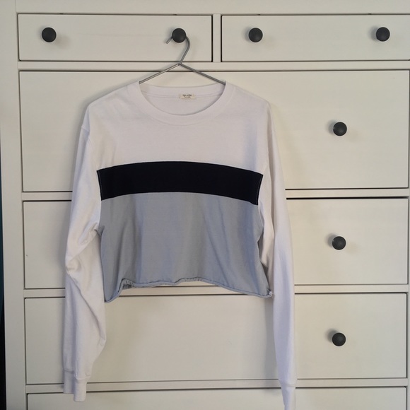 Brandy Melville Tops - NWOT Brandy Melville Colorblocked Longsleeve